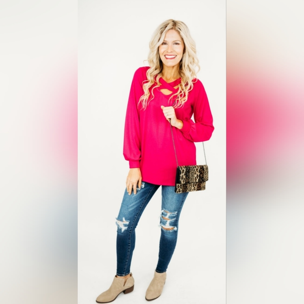 NWOT white Birch ribbed long sleeve top 3x